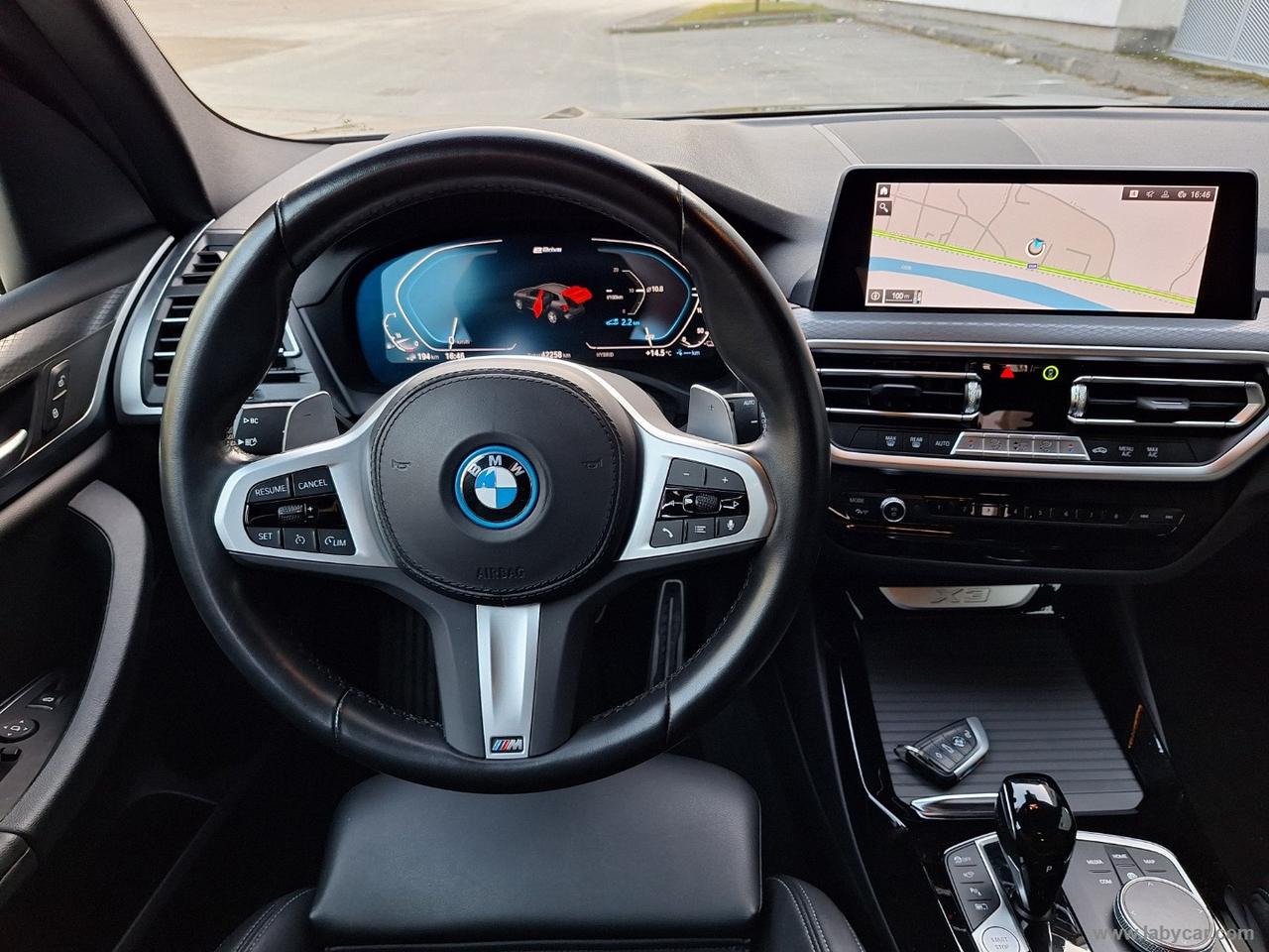 BMW X3 xDrive30e Msport PLUG IN 292CV CAMERA 360 PELLE
