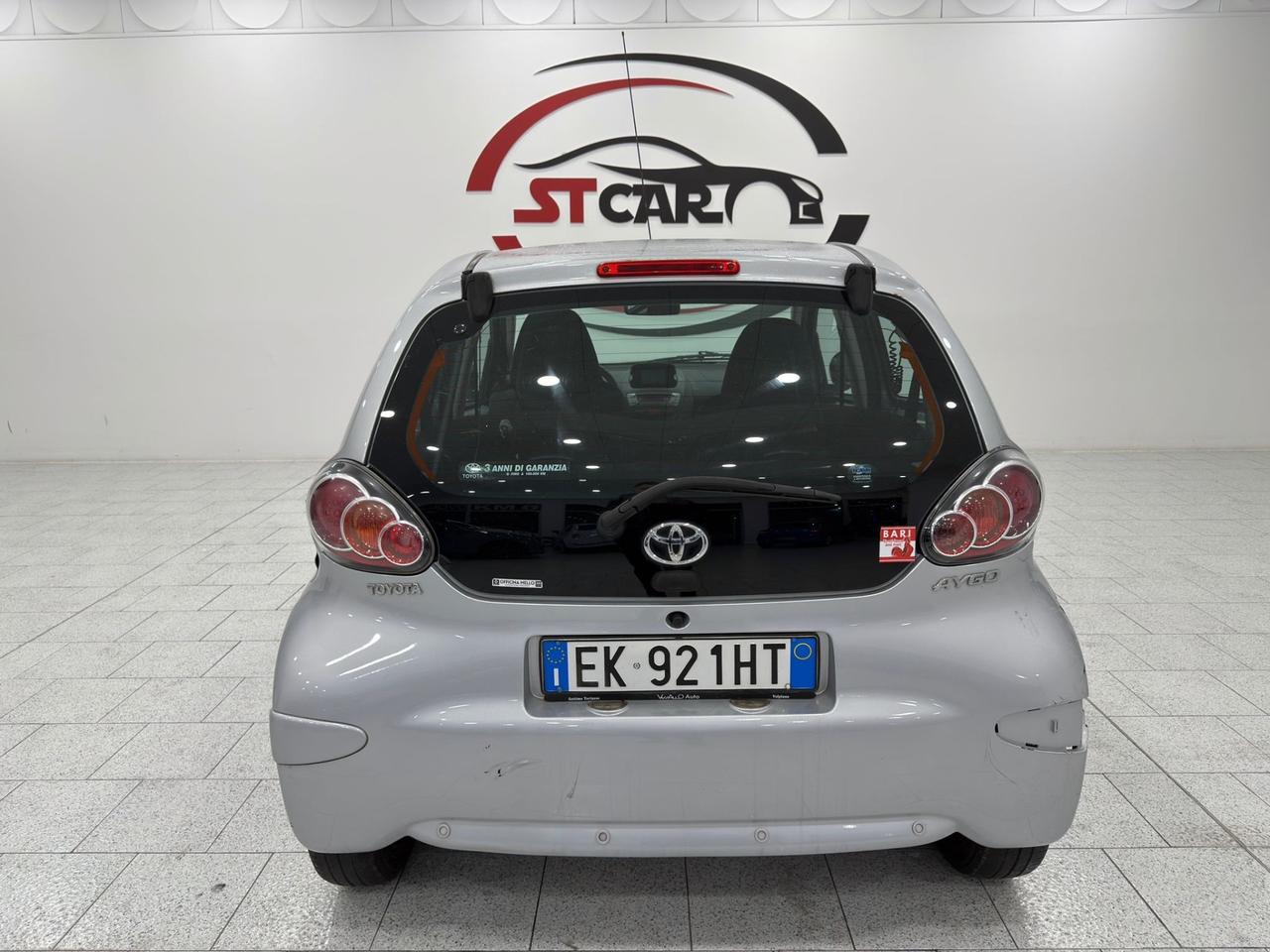 Toyota Aygo 1.0 12V VVT-i 5 porte Now