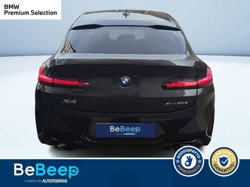 BMW X4 XDRIVE20D MHEV 48V MSPORT AUTO