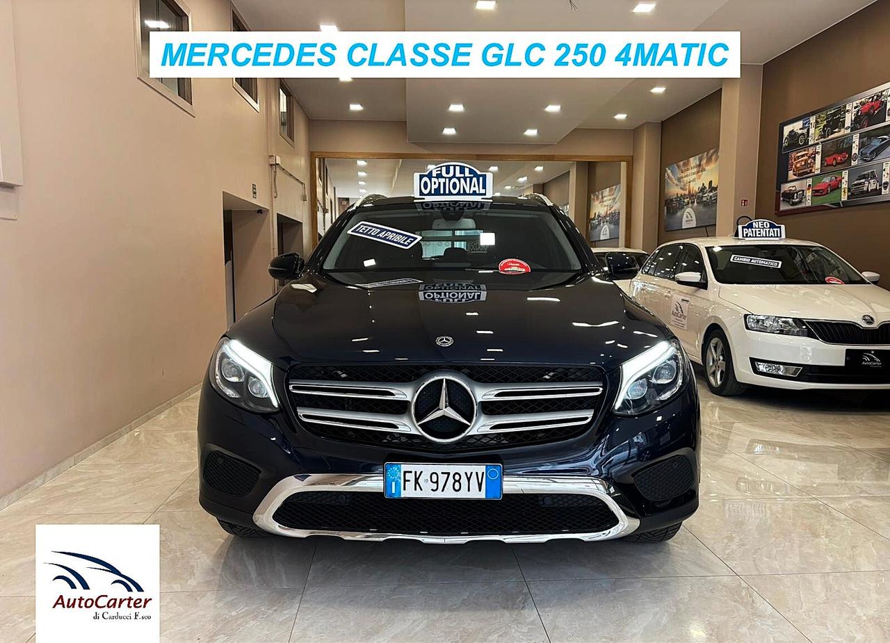 Mercedes GLC 250 4matic **TETTO**FULL