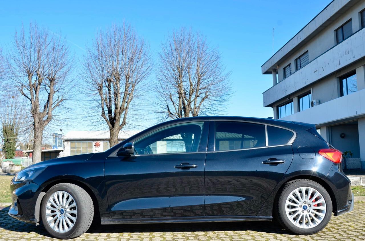 FORD FOCUS 1.0 ECOBOOST HYBRID ST-LINE X 155cv, UFF ITALIANA, SERVICE FORD, RETROCAMERA, APPLE ANDROID, PERMUTE