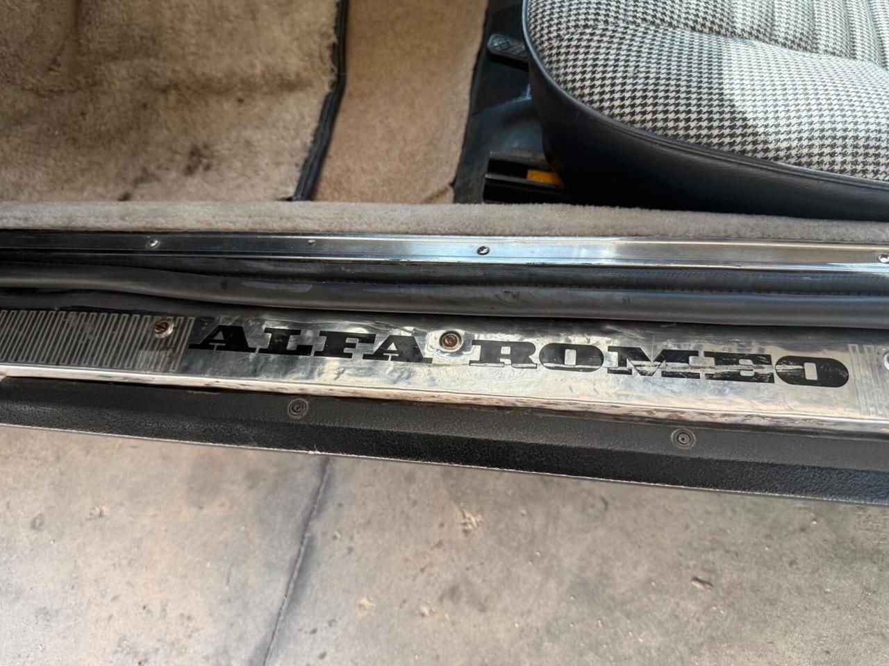 RARISSIMA ALFA ROMEO MONTREAL - 1972 - COLORE NERO - ASI