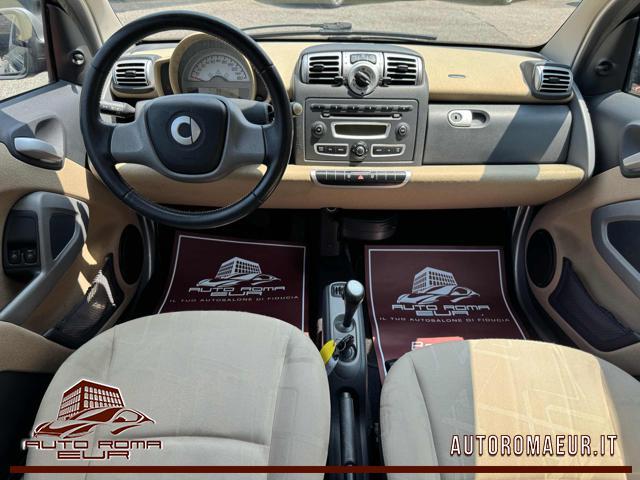 SMART ForTwo 1000 52 kW MHD coupé passion TAGLIANDATA NEOPATENT