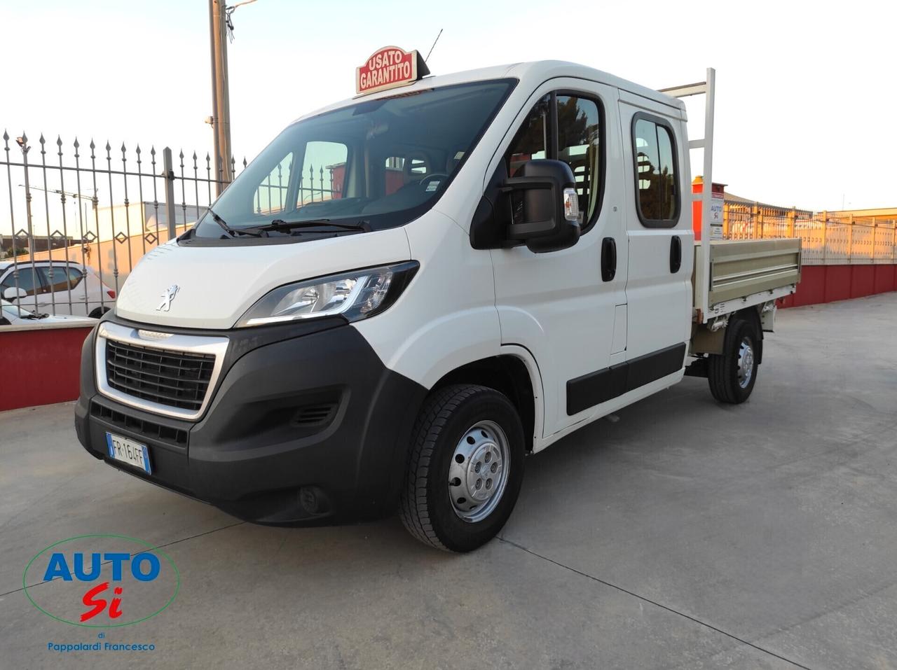 Peugeot Boxer 335 2.0 HDi 130cv - DOPPIA CABINA 7 POSTI CASSONE