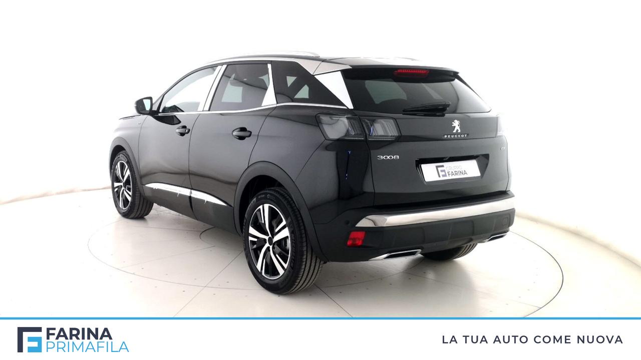 PEUGEOT 3008 1.2 puretech t GT s&s 130cv