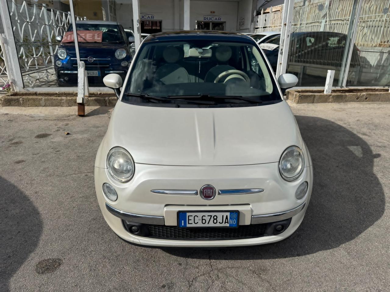 Fiat 500 1.2 benzina 2010 tetto blutooth