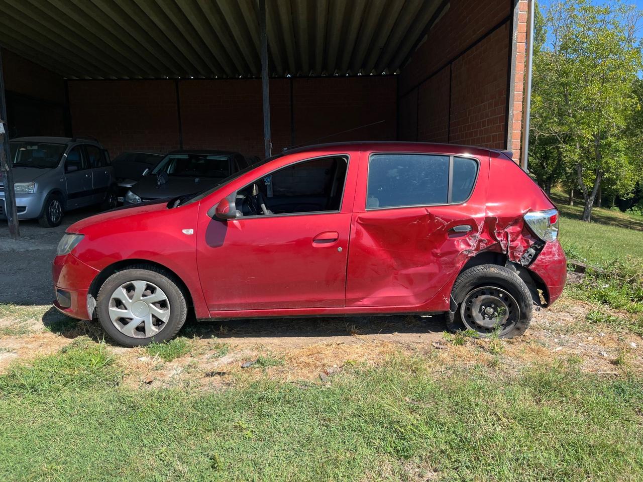 Dacia Sandero 1.2 GPL DI SERIE INCIDENTATA