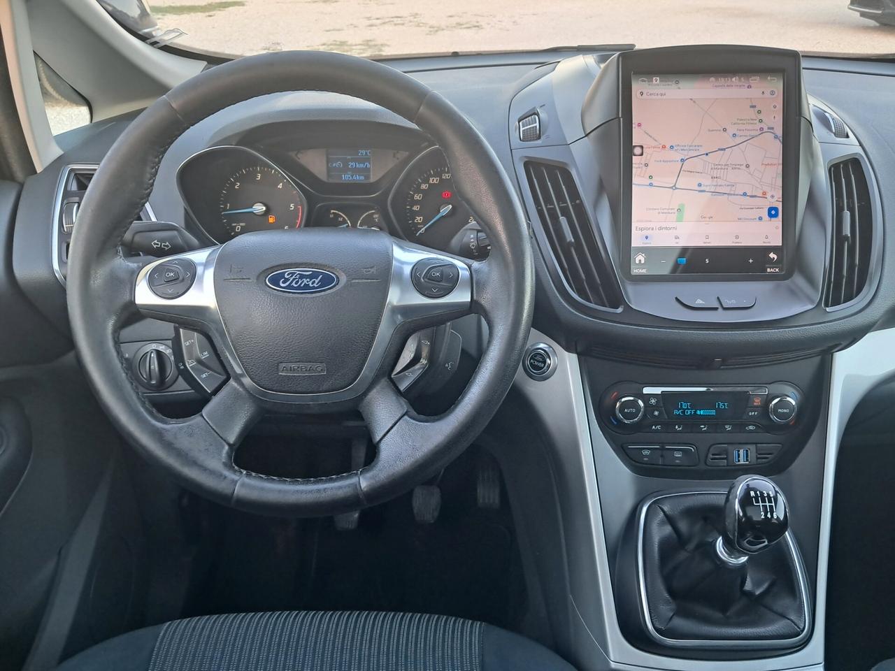 FordC-MAX1.6tdci-115CV-TITANIUM*TETTO*TALECAMERA*