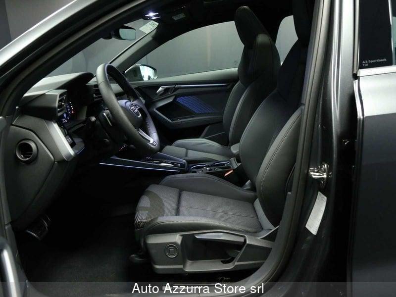 Audi A3 Sportback TDI 110 kW S tronic S line Edition *TETTO, 18", MATRIX, PROMO AZZURRA*