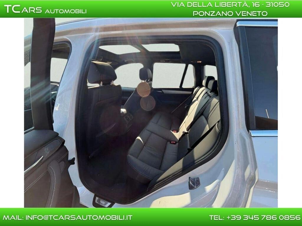 BMW X3 XDRIVE XLINE - EURO 6 - TETTO APRIBILE