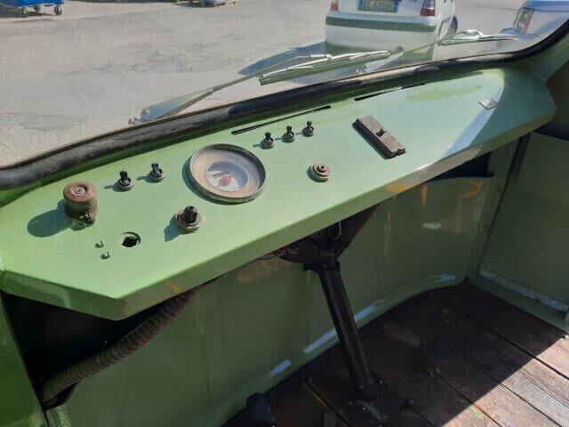 FIAT 500 DRAISINA MOTOCARRELLO NUMERO 24 SU 50 PRODOTTE