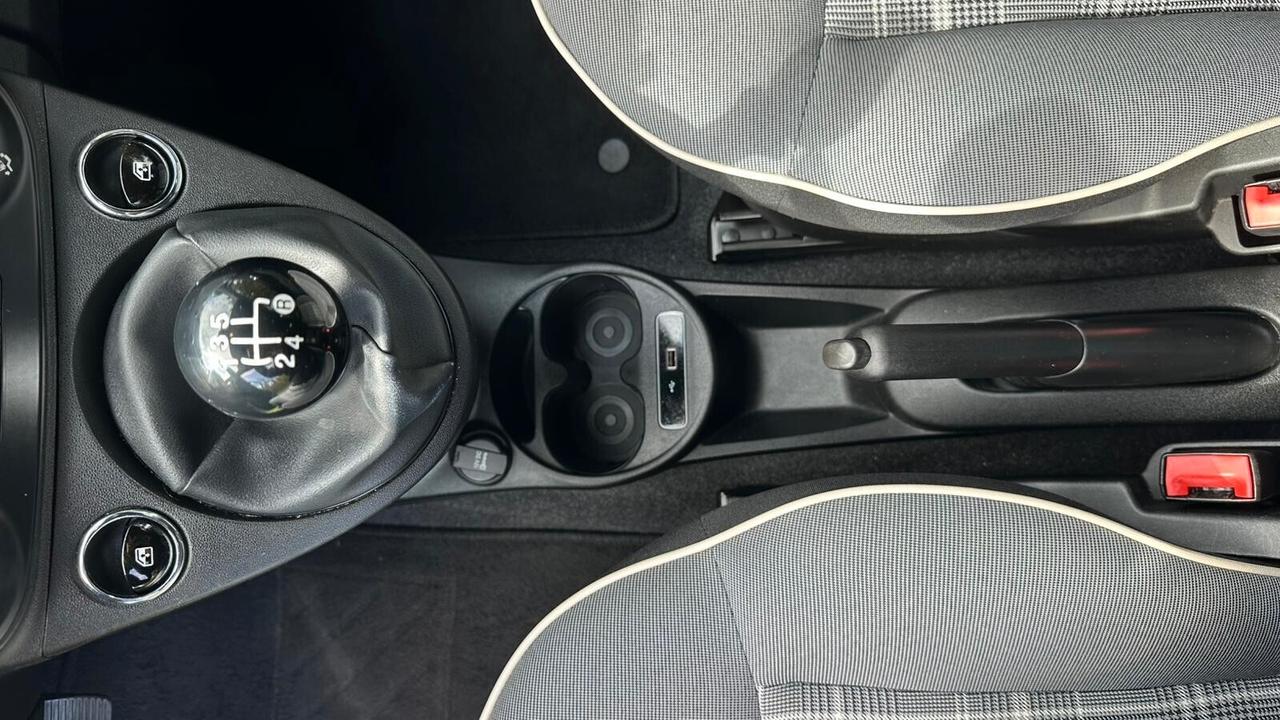 Fiat 500 0.9 TwinAir Turbo 85 CV Lounge NEOP 2019 PERFETTA leggi testo