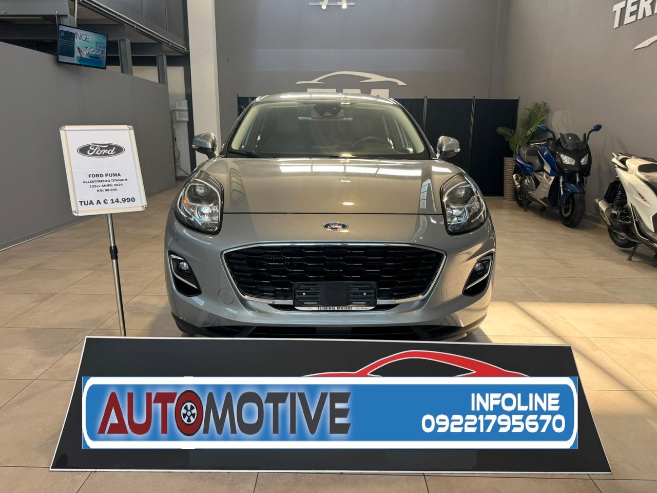 Ford Puma 1.0 EcoBoost Hybrid 125 CV S&S Titanium X