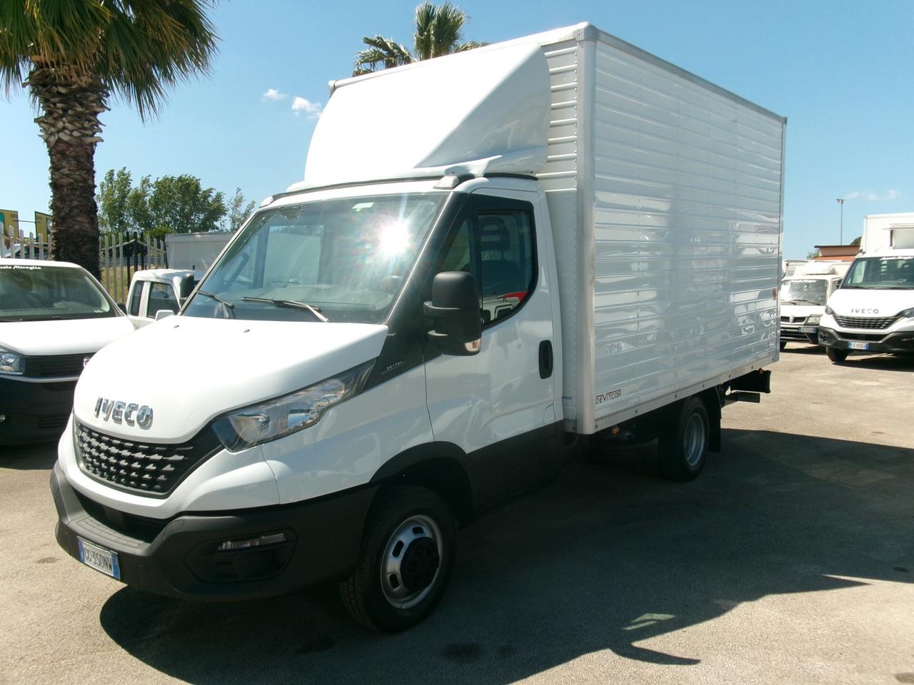 Iveco Daily 35C14 2.3 140CV E6D BOX+PEDANA PASSO 3450 7 PEDANE