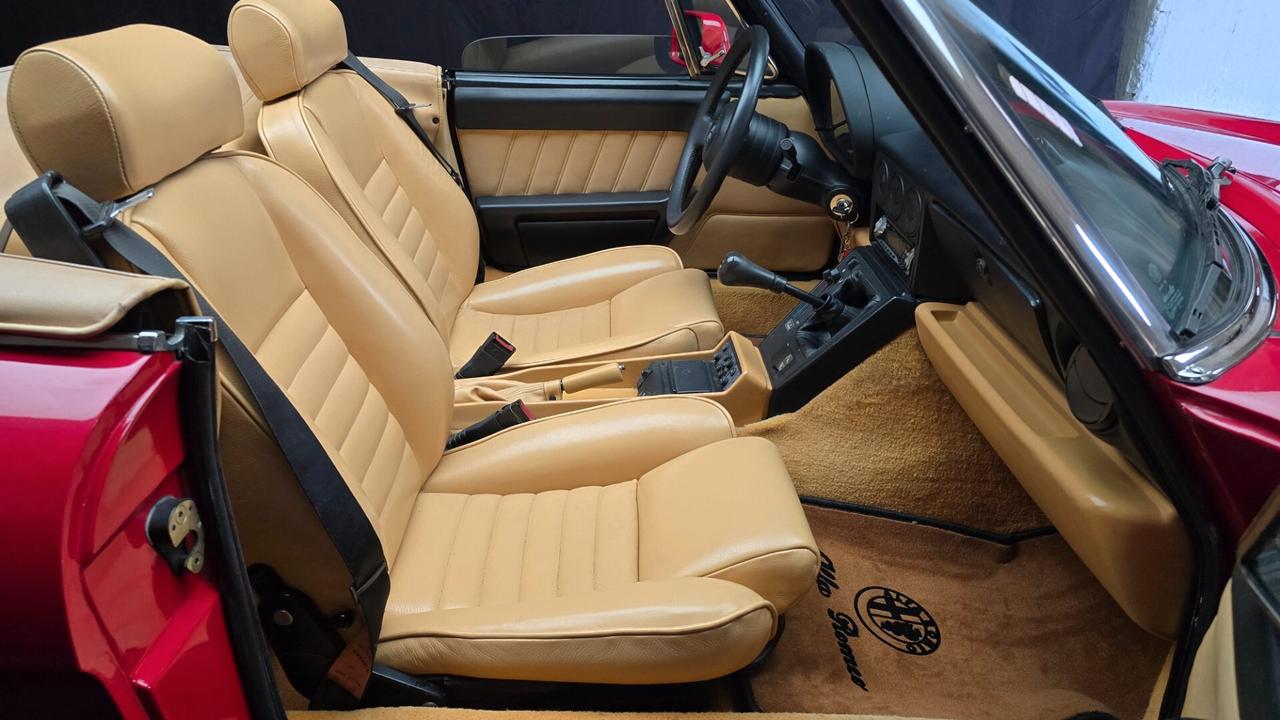 Alfa Romeo Spider certificata ASI con C.R.S