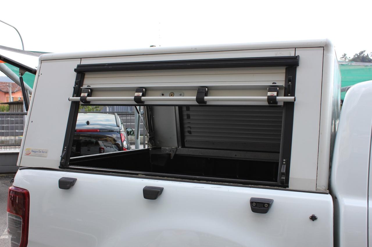 FORD RANGER 2.2 TDCI DOUBLE CAB XL HARD TOP CON TAPPARELLE LATERALI