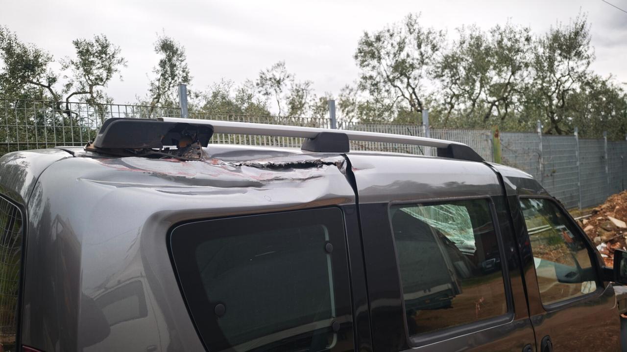 Fiat Doblò 1.6 M-Jet 7 posti incidentato solo parte superiore