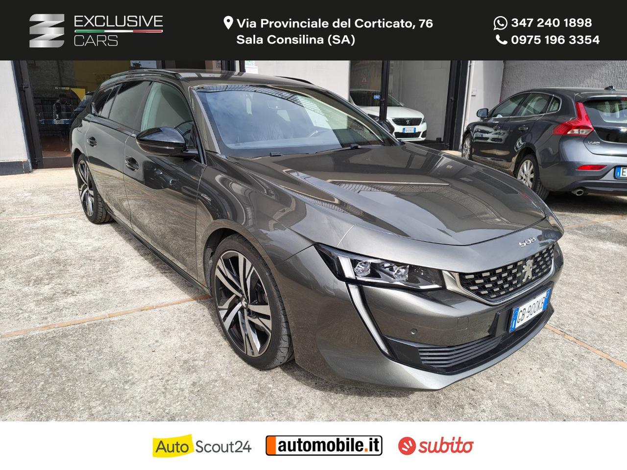 PEUGEOT 508 BlueHDi 160 S&S EAT8 SW GT Line GARANZIA UFFICIALE 24 MESI