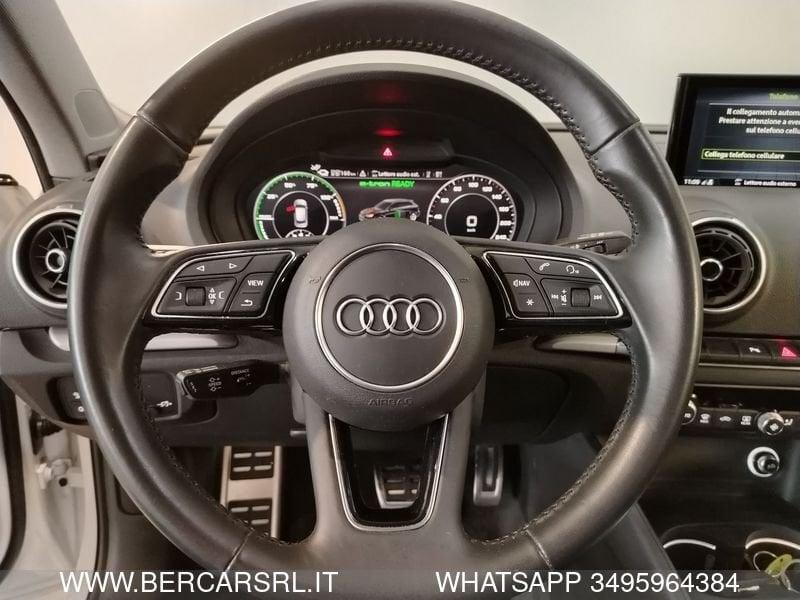 Audi A3 Sportback e-tron A3 SPB 1.4 TFSI e-tron S tronic*NAVI*VIRTUAL COCKPIT*PDC*RADAR*VOLANTE MULTIF*PROIETTORI LED*