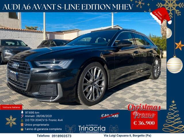 Audi A6 Avant S line 2.0 TDI 204CV S-Tronic quattro mhev