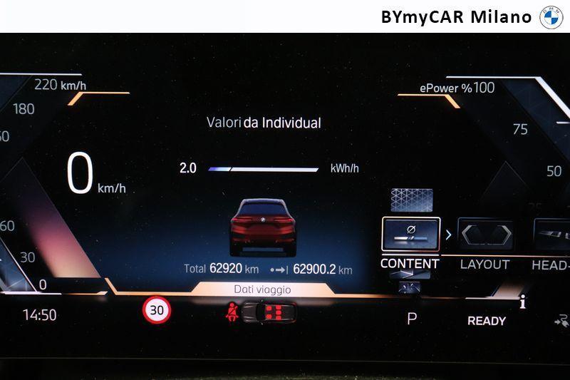 BMW iX 50 pacchetto sportivo xDrive