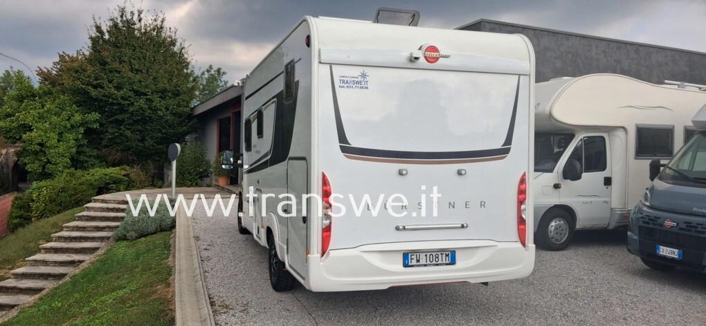 Bürstner Lyseo TD 700 letto centrale nautico regolabile in altezza