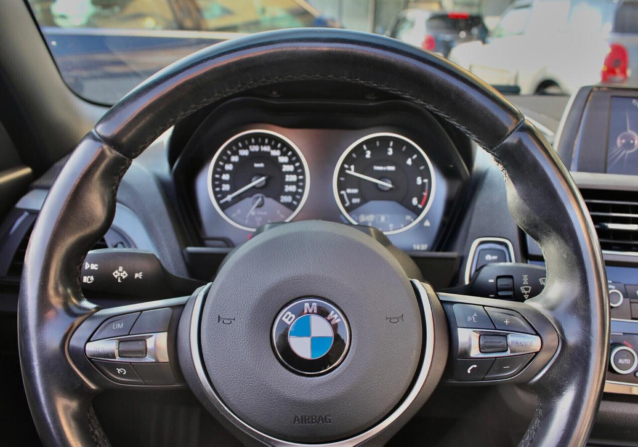 Bmw 220 d CABRIO LUXURY STEPTRONIC SPORT SENSORI ANT/POST