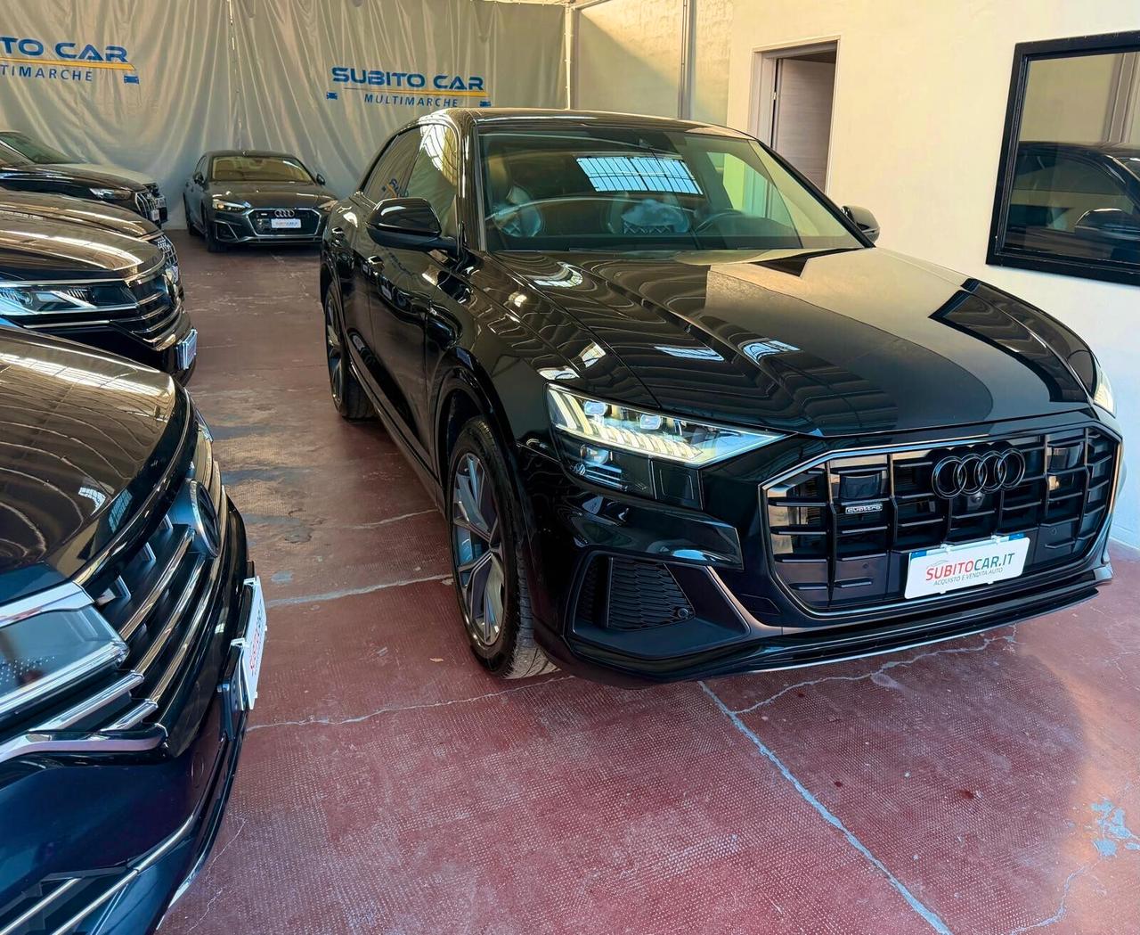Audi Q8 50 TDI 286 CV quattro tiptronic Sport S-LINE PLUS FARI MATRIX INTERNI IN PELLE NAPPA E BLACK PACK