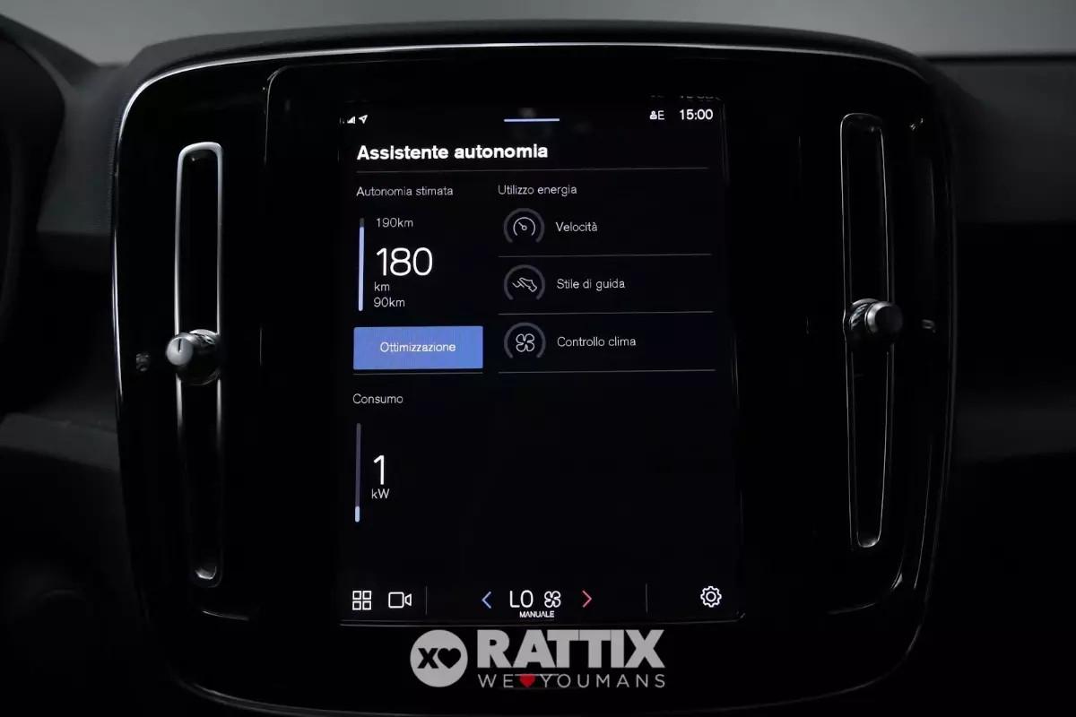 Volvo XC40 motore elettrico 175kW Recharge Pure Plus Auto