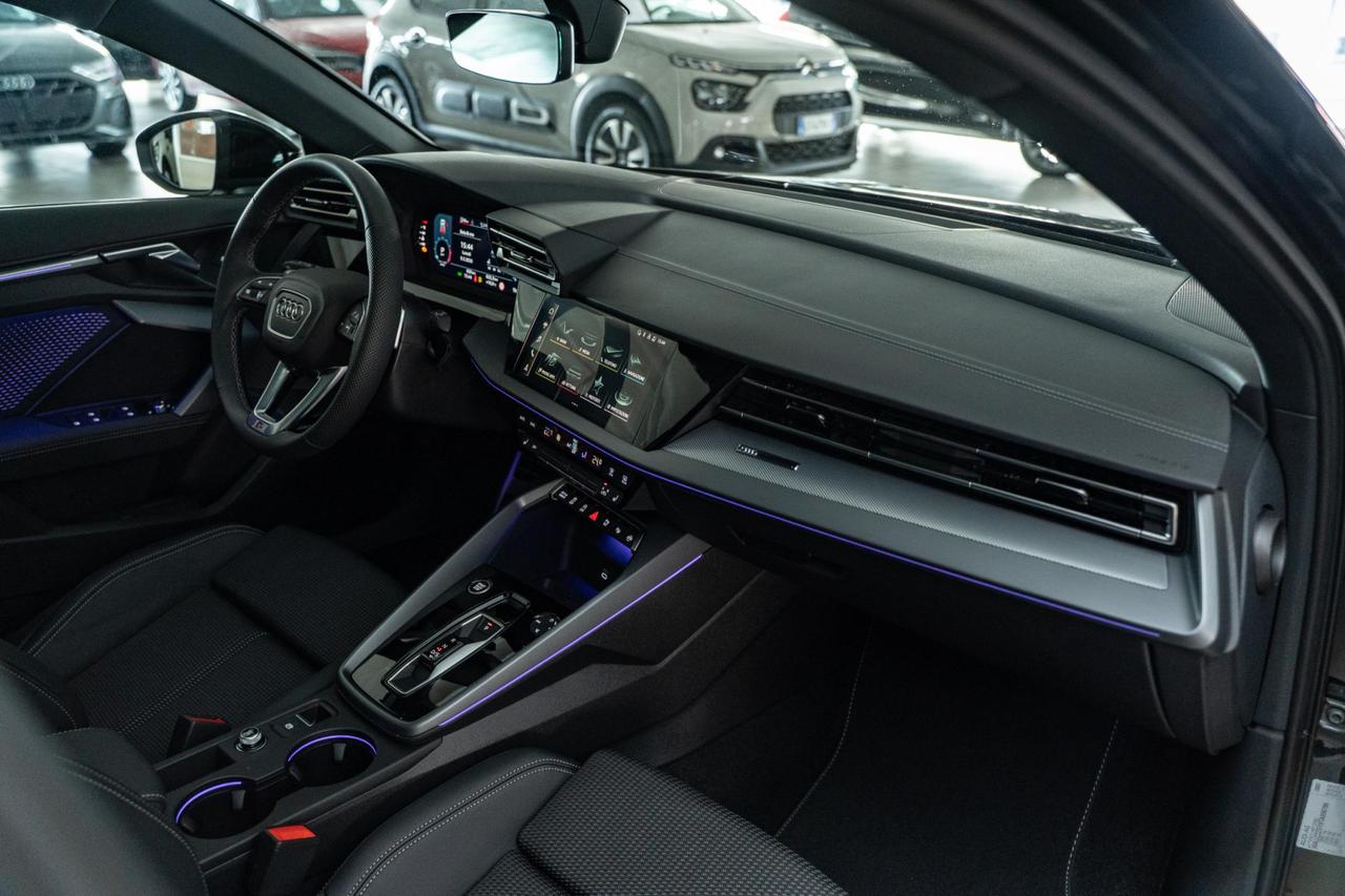 Audi A3 Sportback 1.5 tfsi mhev S line edition 150cv s-tronic