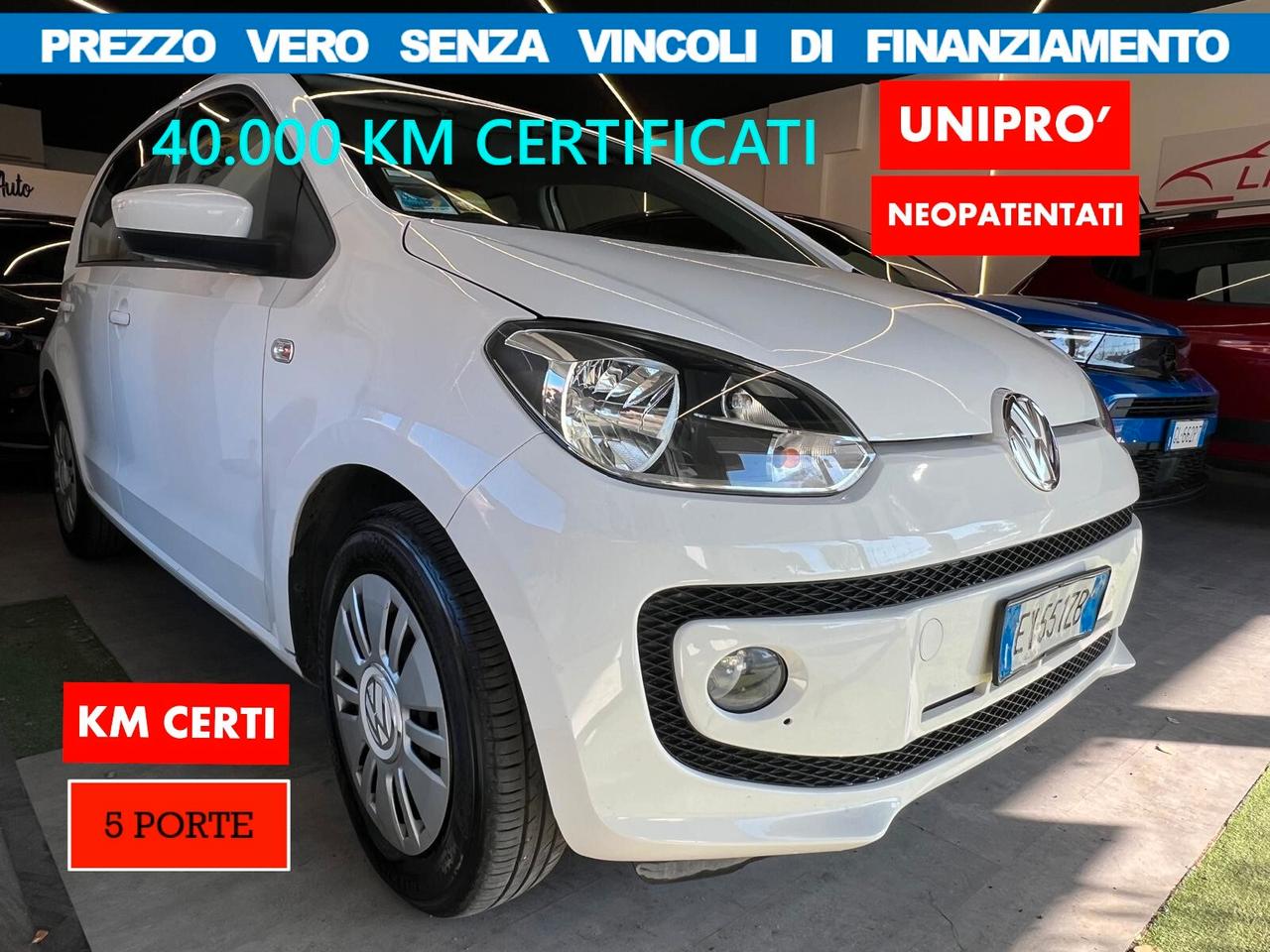 Volkswagen up! 1.0 75CV 5p. KM40.000*NO VINCOLI FINANZIAMENTO*UNIPRO