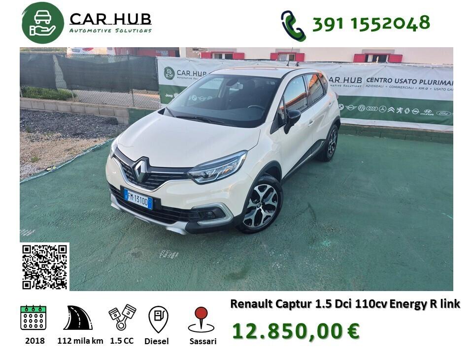 Renault Captur 1.5 dCi 110 cv CV Sport R link