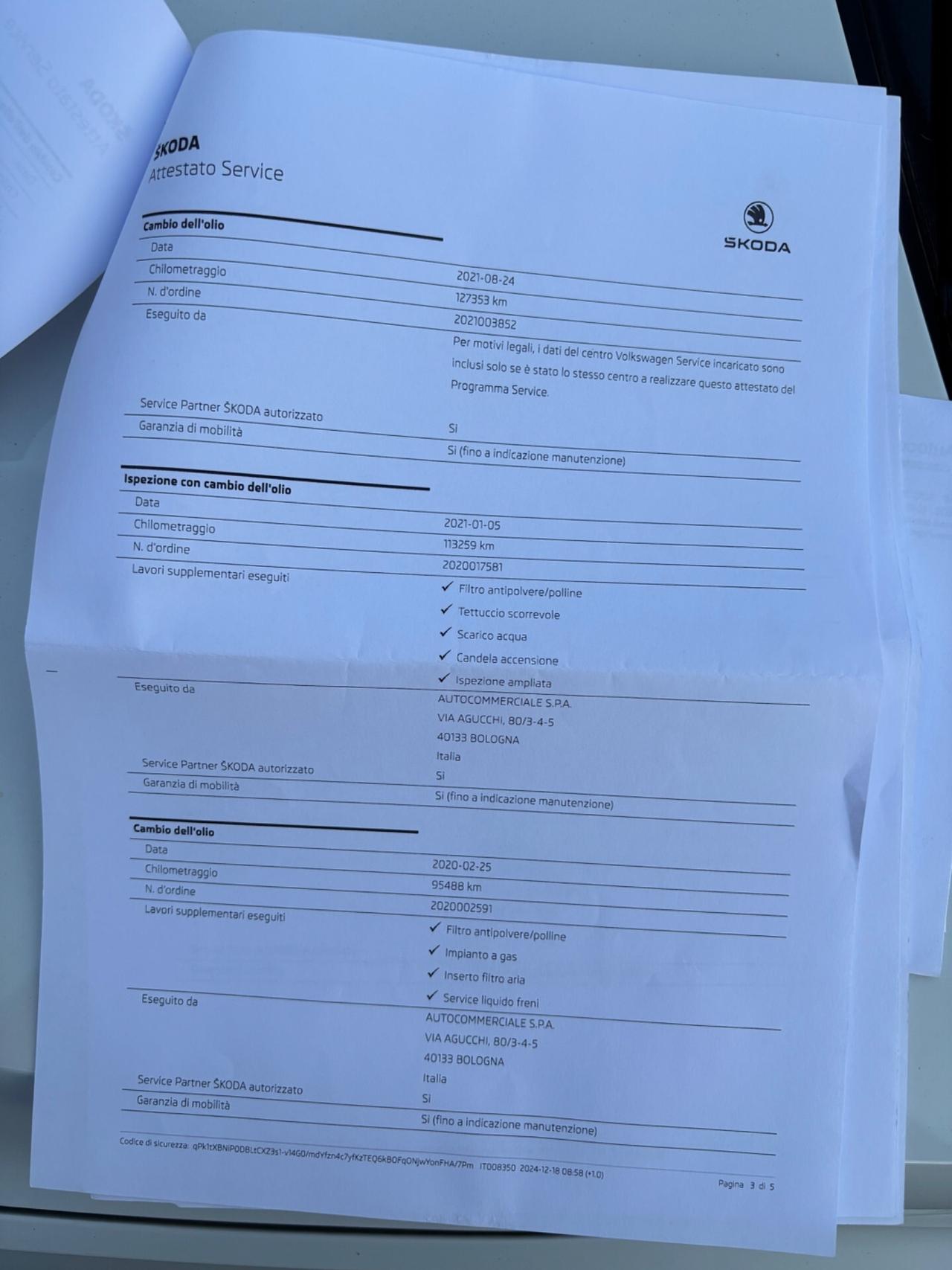 Skoda Octavia 1.4 TSI Wagon Executive G-Tec OK Neopatentati