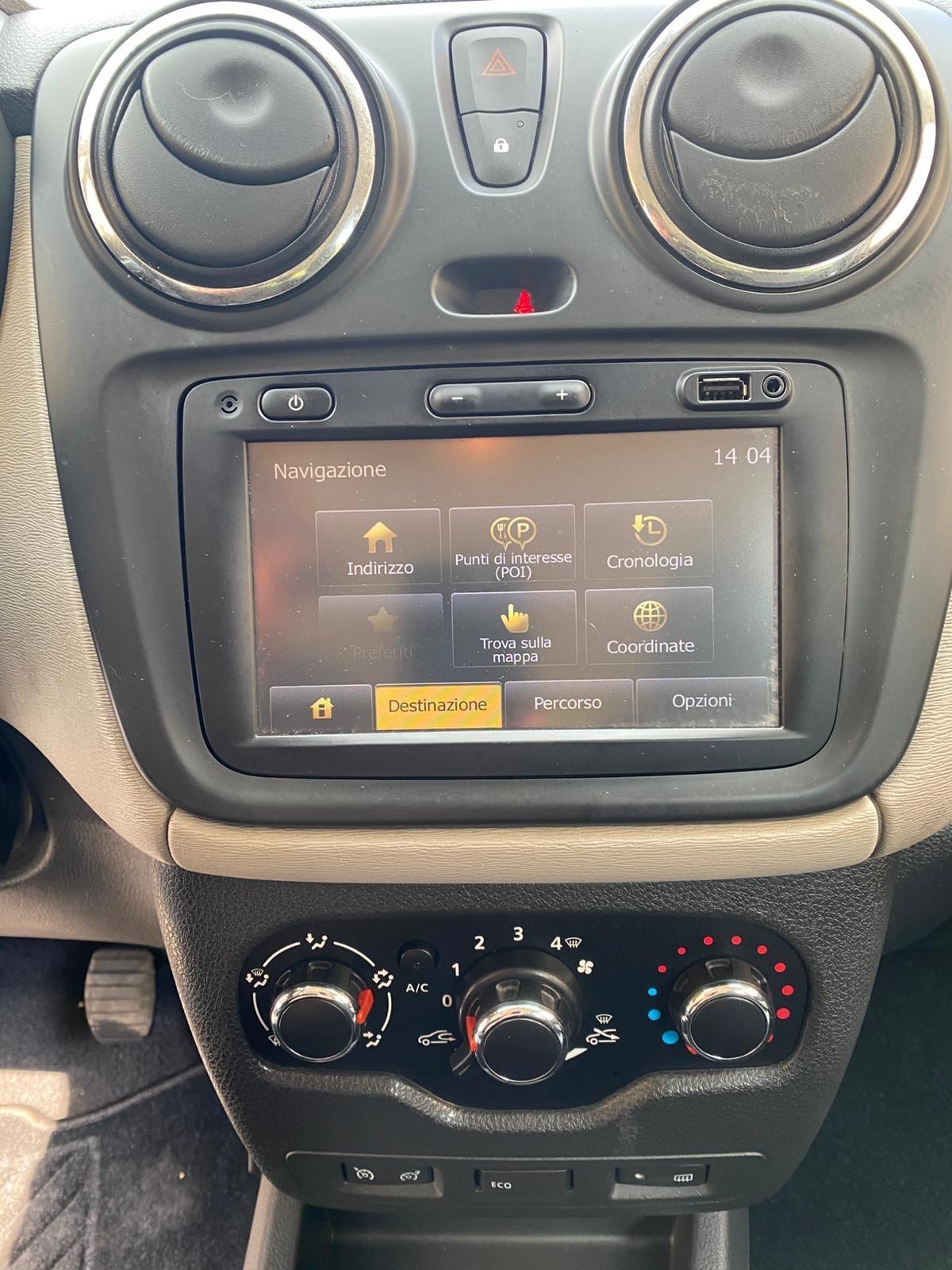Lodgy 1.6 8V 85CV 7 posti neopatentati Euro 6b