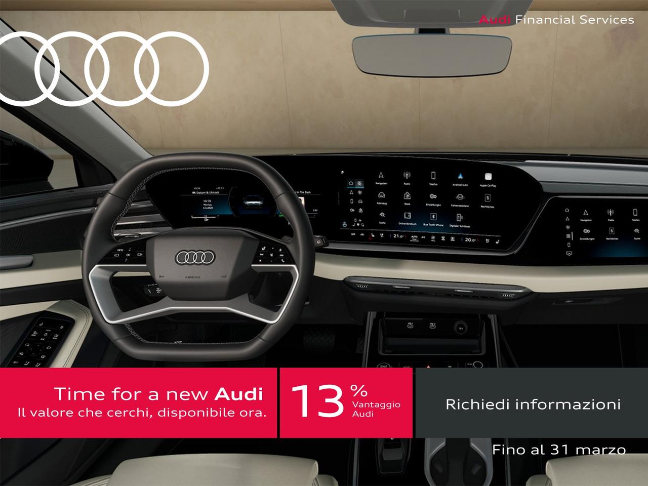 Audi A6 avant 2.0 tdi mhev + s line edition quattro 204cv s-tronic