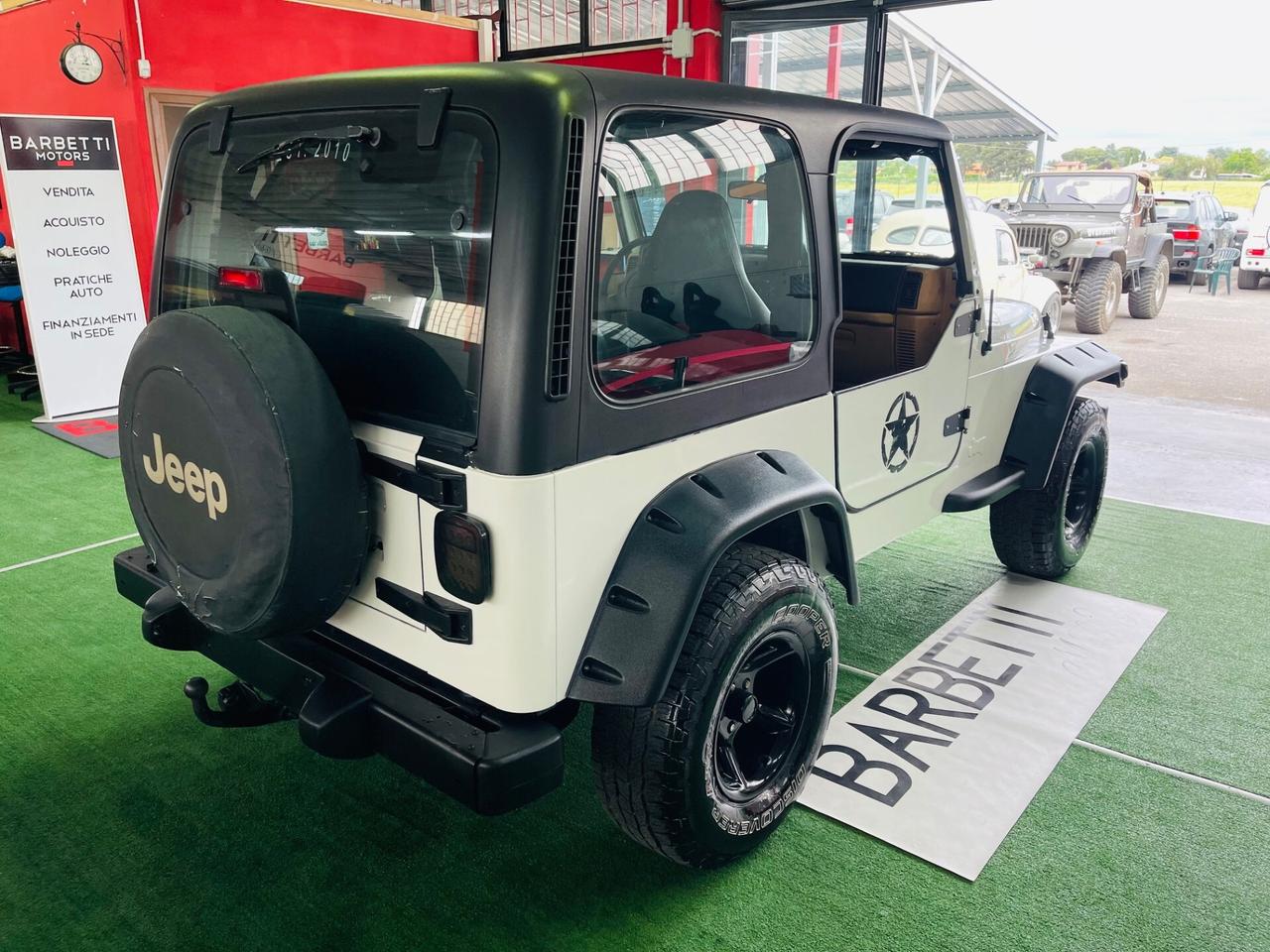 Jeep Wrangler TJ 2.5 Gancio PERMUTE RATE