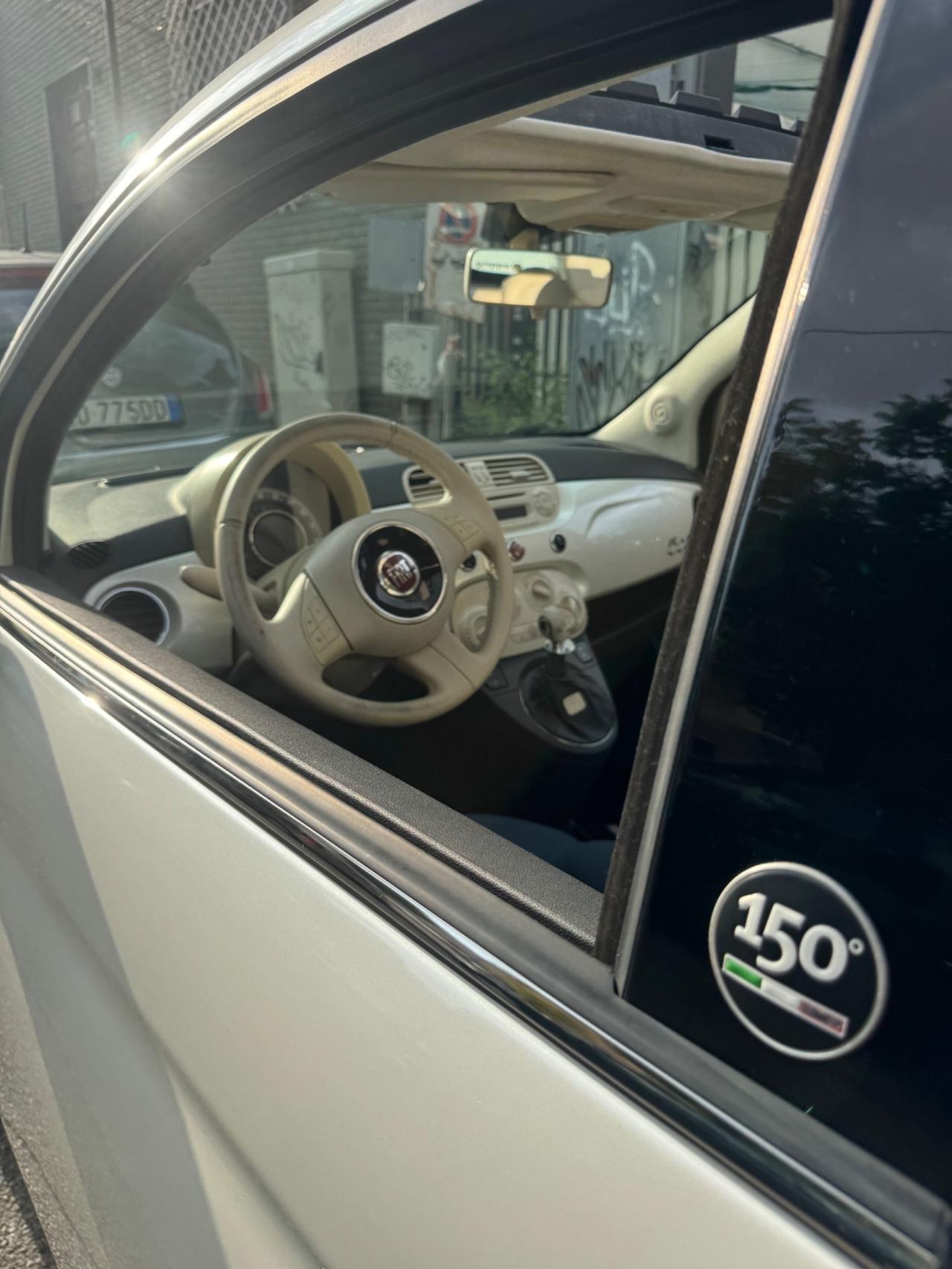 Fiat 500 Bianco Perla Tetto Apribile Full optional