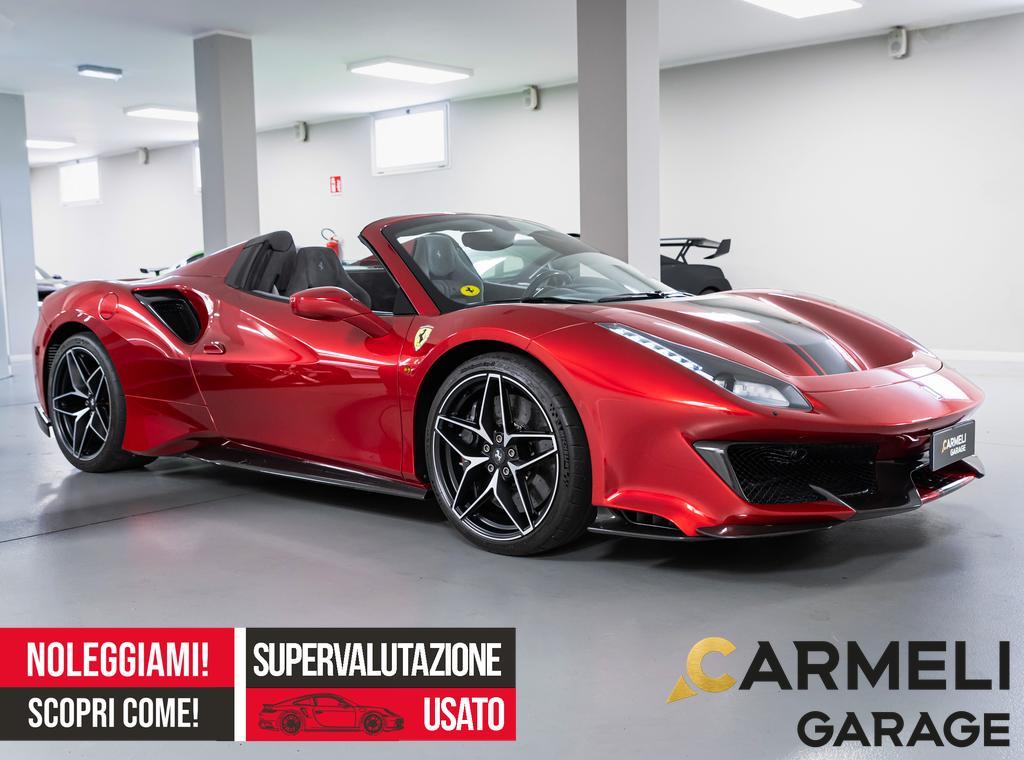 Ferrari 488 Spider PISTA SPIDER-ROSSO FUOCO-SOLLEV-SCARICO-CARBONIO-PPF