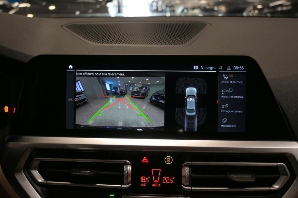 BMW 318D 136CV STEPTRONIC 48V BUSINESS ADVANTAGE ( FARI LED - BMW DIGITAL COCKPIT - PELLE - NAVI - MIRROR - PARK ASSISTANT - TELECAMERA POST. )