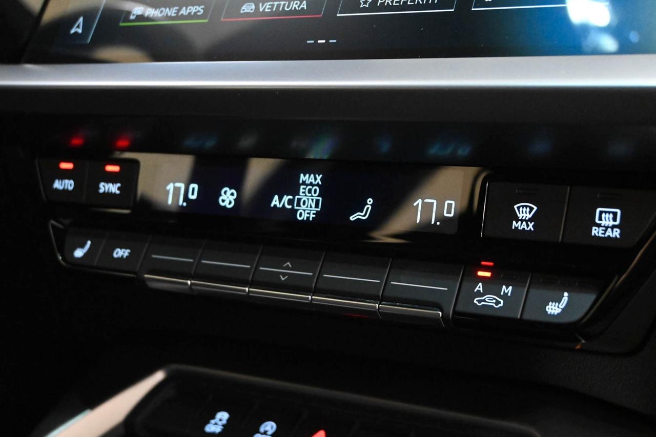 AUDI A3 4ª serie A3 SPB 35 TFSI S tronic S lin...