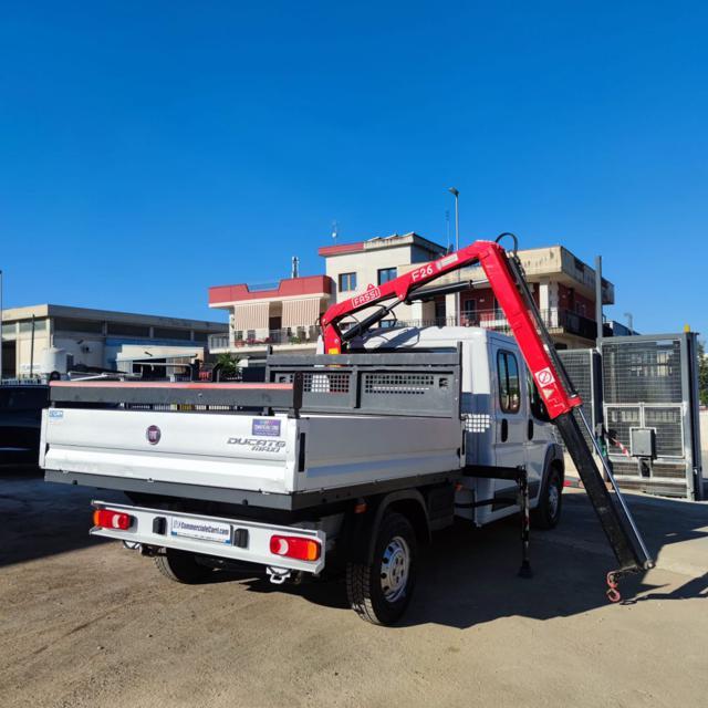 FIAT DUCATO MAXI 35 LH1 2.3MJ CASS. DC CON GRU FASSI