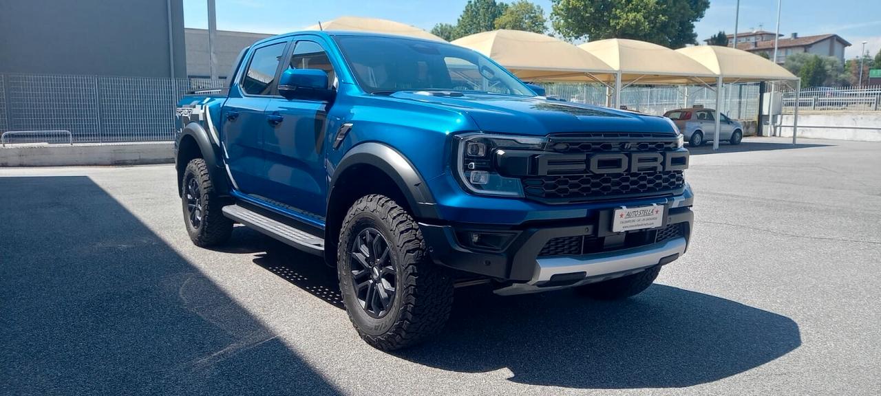 Ford Ranger Raptor Performance CC. 2.000 CV. 210 Ecoblue Turbodiesel Euro 6D 4WD DC 5 Porte 5 Posti Autocarro 1a Imm.ne Nov. 2023 SOLO 11.090 KM..!!!
