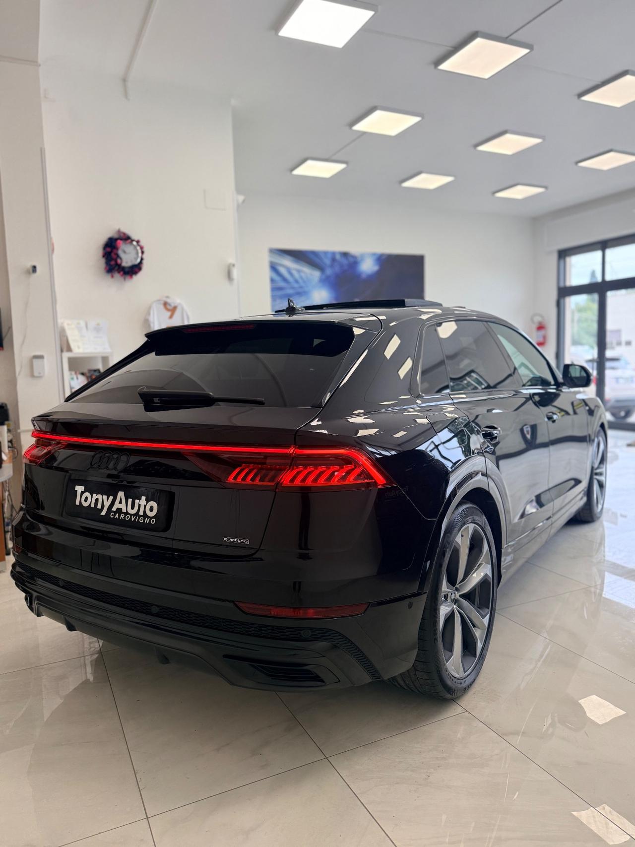 Audi Q8 50 TDI mhev (diesel/elettrica)286 CV quattro tiptronic Sport S-LINE,TETTO APRIBILE.LUCI SOFFUSE,