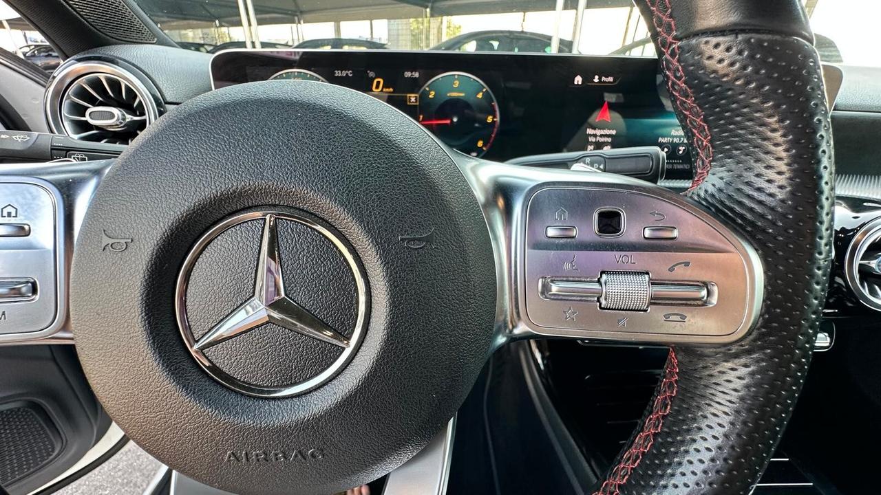 Mercedes-benz A 180 d PREMIUM PLUS AMG-UNICO PROPRIETARIO-MOD 2020- KM CERTIFICATI NESSUN VINCOLO DI FINANZIAMENTO