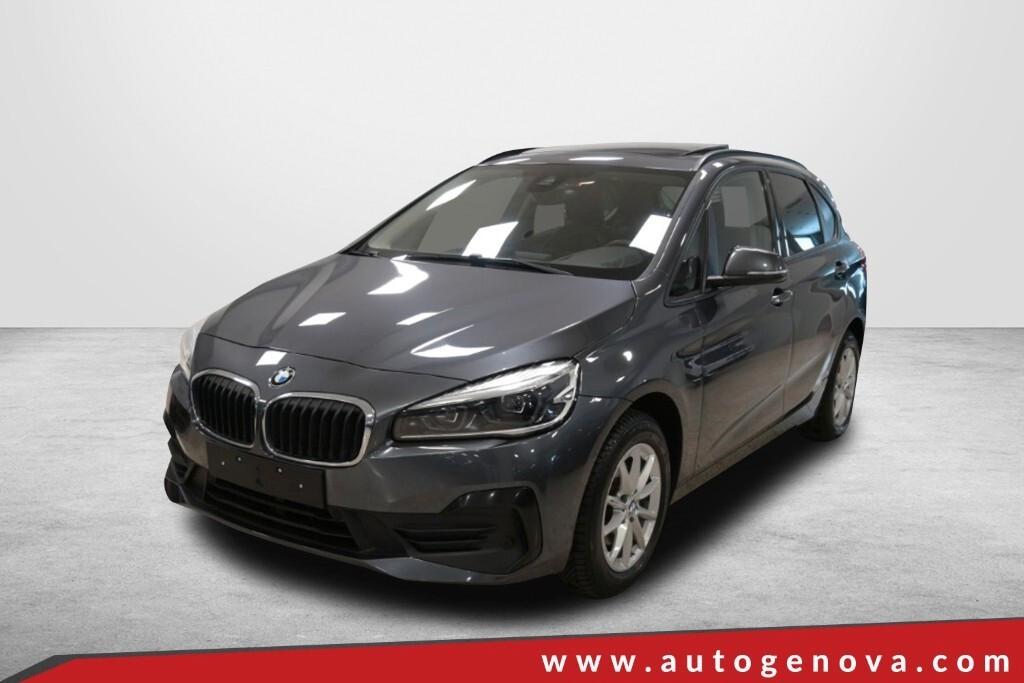 BMW 216D ACTIVE TOURER 116CV 6M. BUSINESS ADVANTAGE ( FARI LED - PELLE - TETTO PANORAMICO APR. - CRUISE - NAVI - PARK ASSISTANT - TELECAMERA POST. )