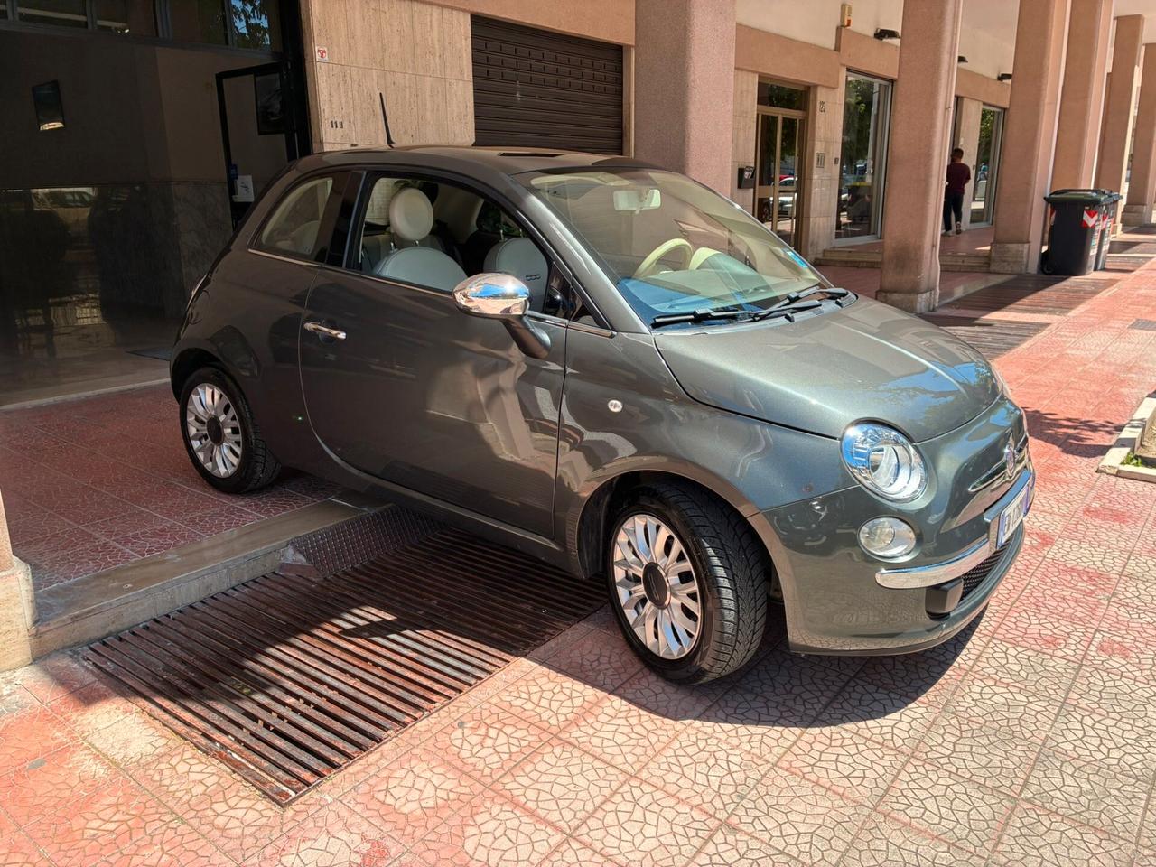 Fiat 500 1.2 Lounge tetto panoramico perfetta-14