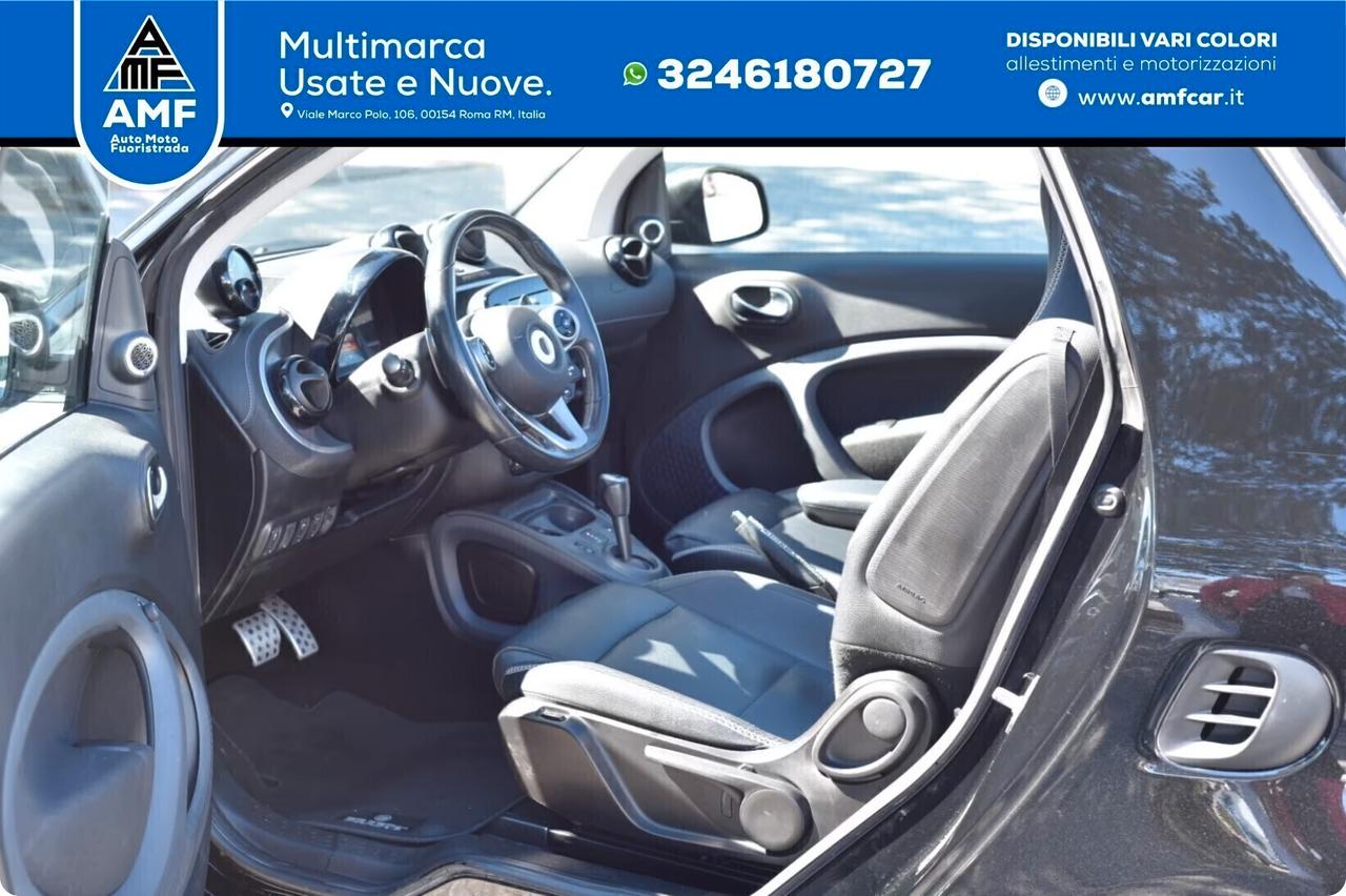 Smart ForTwo BRABUS 109cv Cabrio GRIGIO OPACO NAVICAMERA JBL
