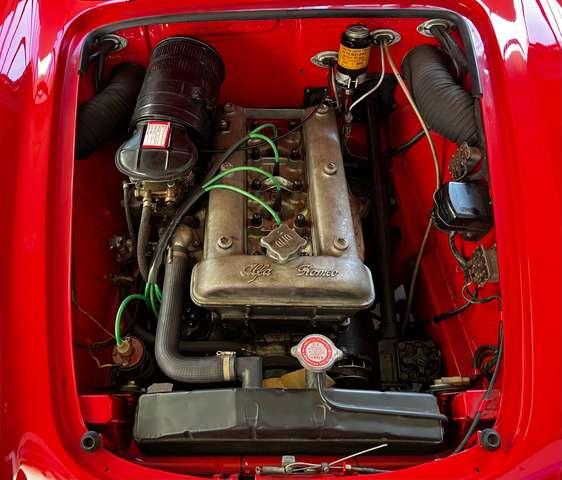 Alfa Romeo Giulietta spider 1300 1959 omologata csai regolarità asi