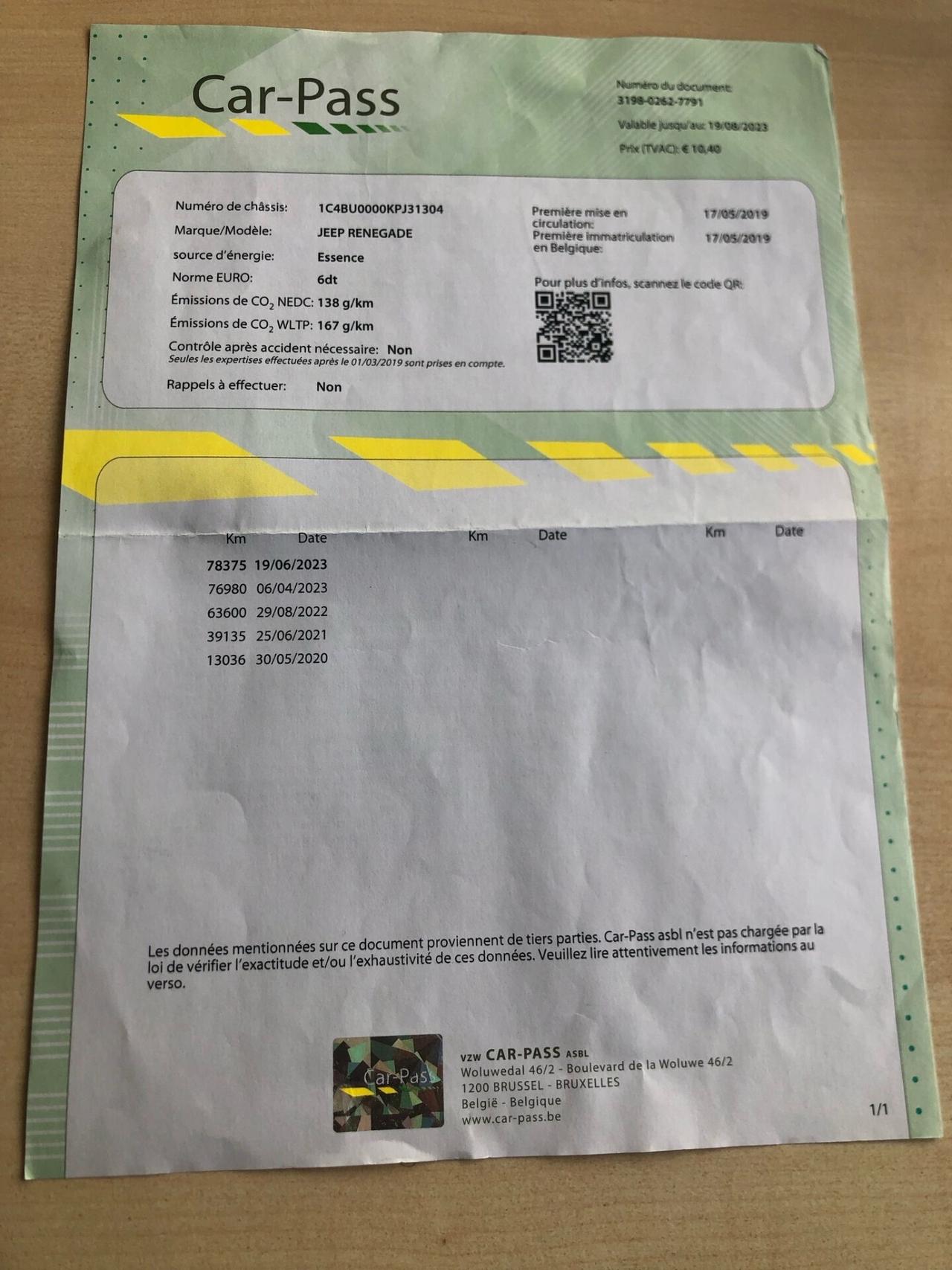 Jeep Renegade 1.0 T3 Longitude