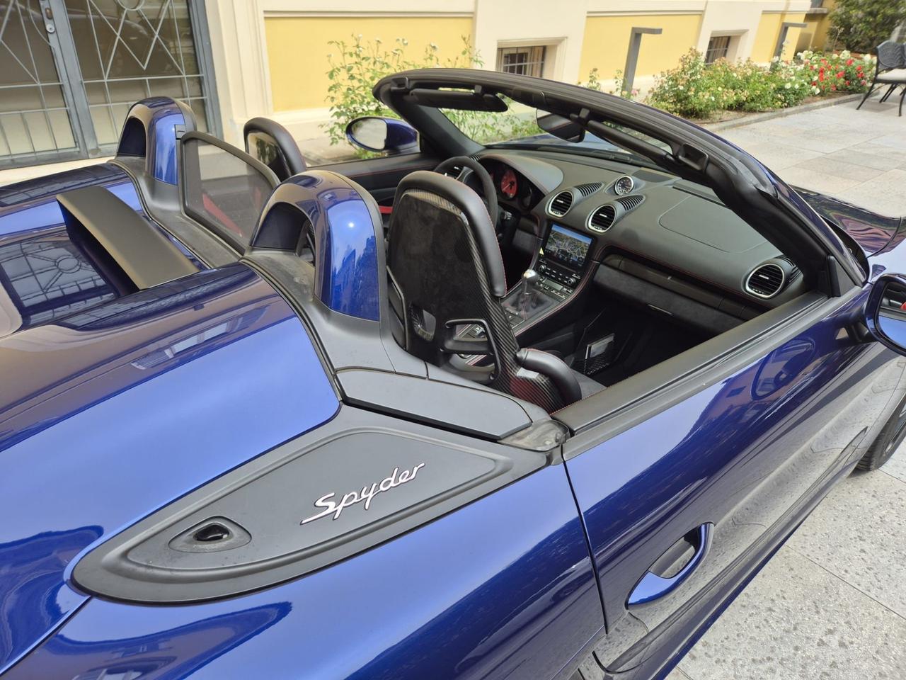 Porsche 718 Spyder 4.0 CARBON PACK MANUALE
